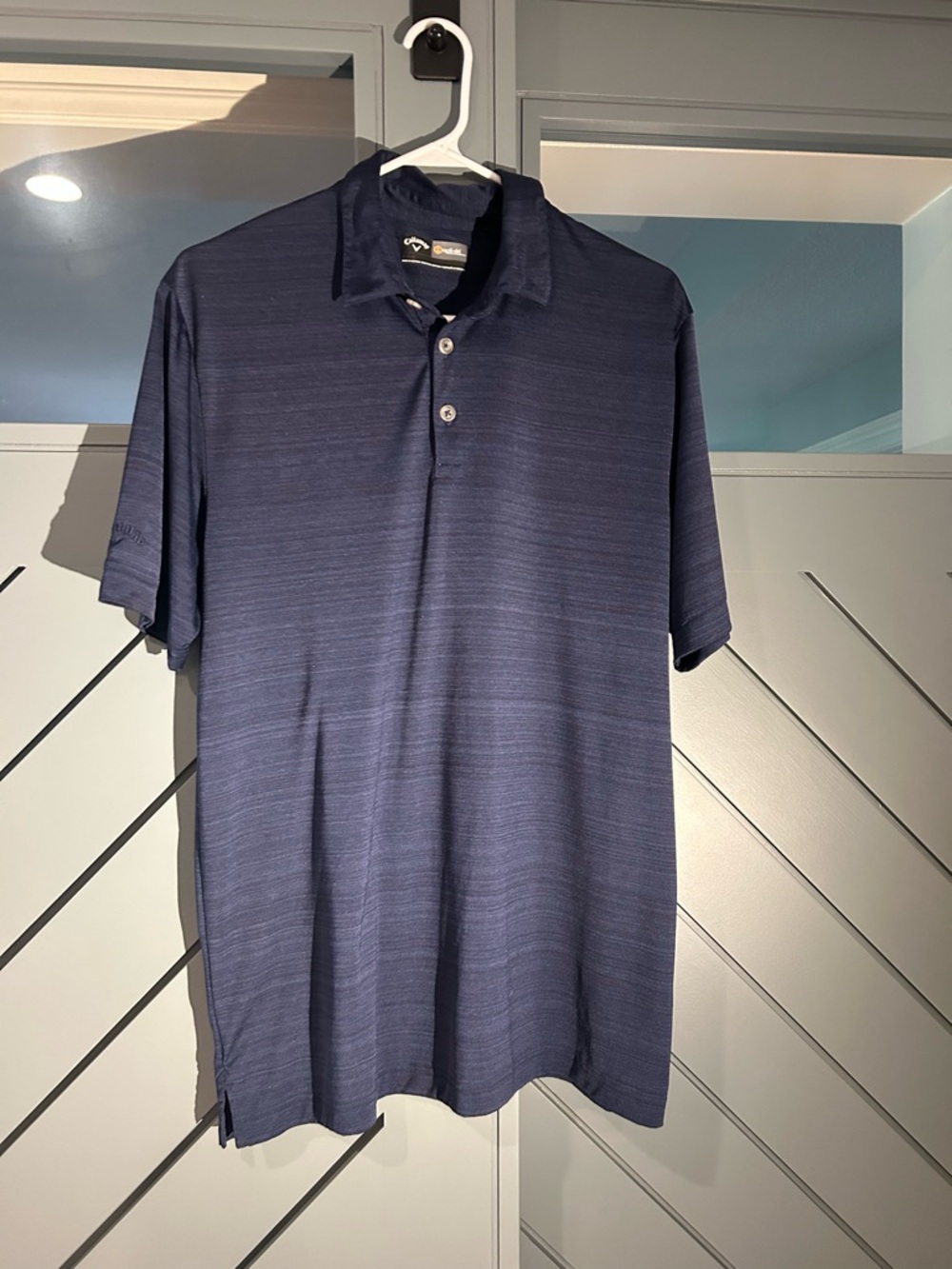 Callaway Men's Dark Blue Heathered Polo